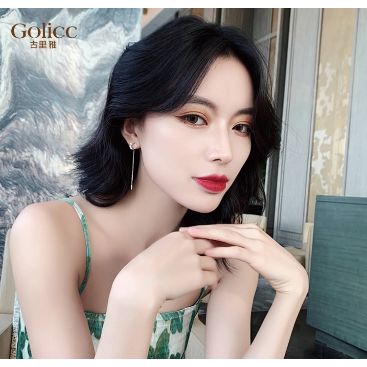 【Gulicc 】古莉可 耳環 珍珠流蘇耳環, , large
