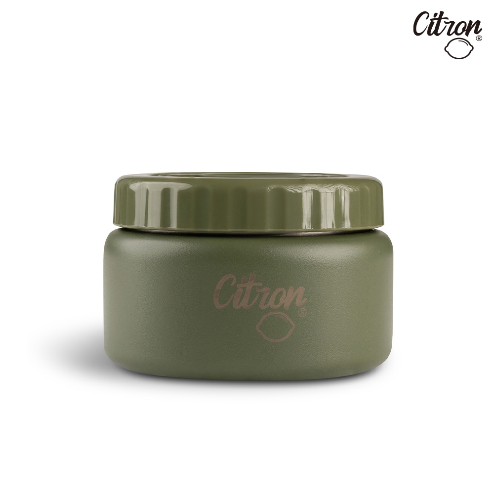 官方直營【Citron】雙層食品保溫罐_森林綠, , large