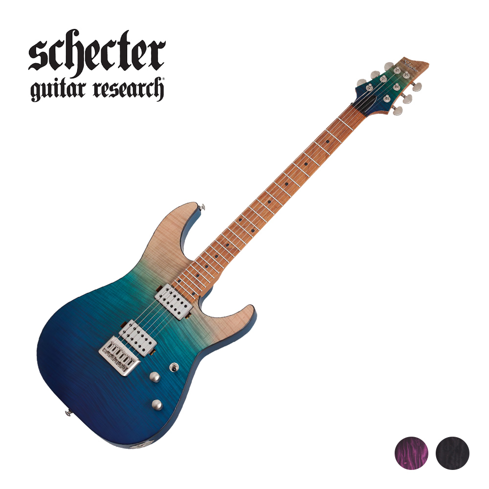 Schecter C-1 Standard Plus Blue Fade, , large