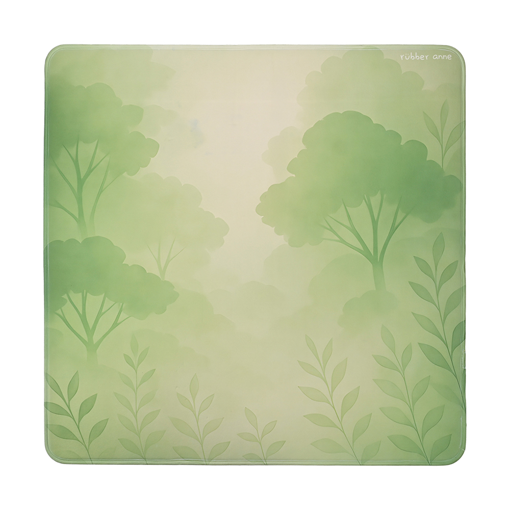 【Monster】rubber anne - Forest Serenity Soundproof Mat &ndash; Forest Serenity Series (100&times;100cm) - Tranquil Forest Moments, , large