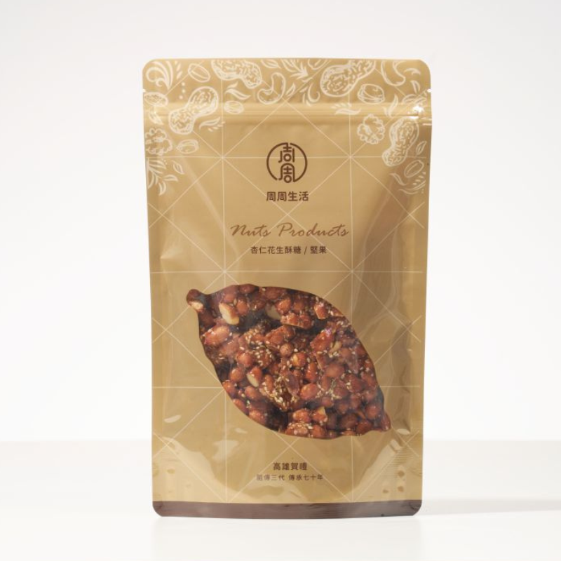 Taiwan Peanut Candy Crispy Peanut Brittle｜Traditional Snack, Lunar New Year Gift, Afternoon Tea Treat, Made with Japanese Trehalose, Fast Shipping【ChouChou Enterprise】, , large