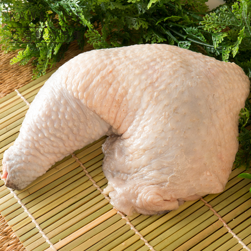 kawa black feather bone-in chicken thighs, , large