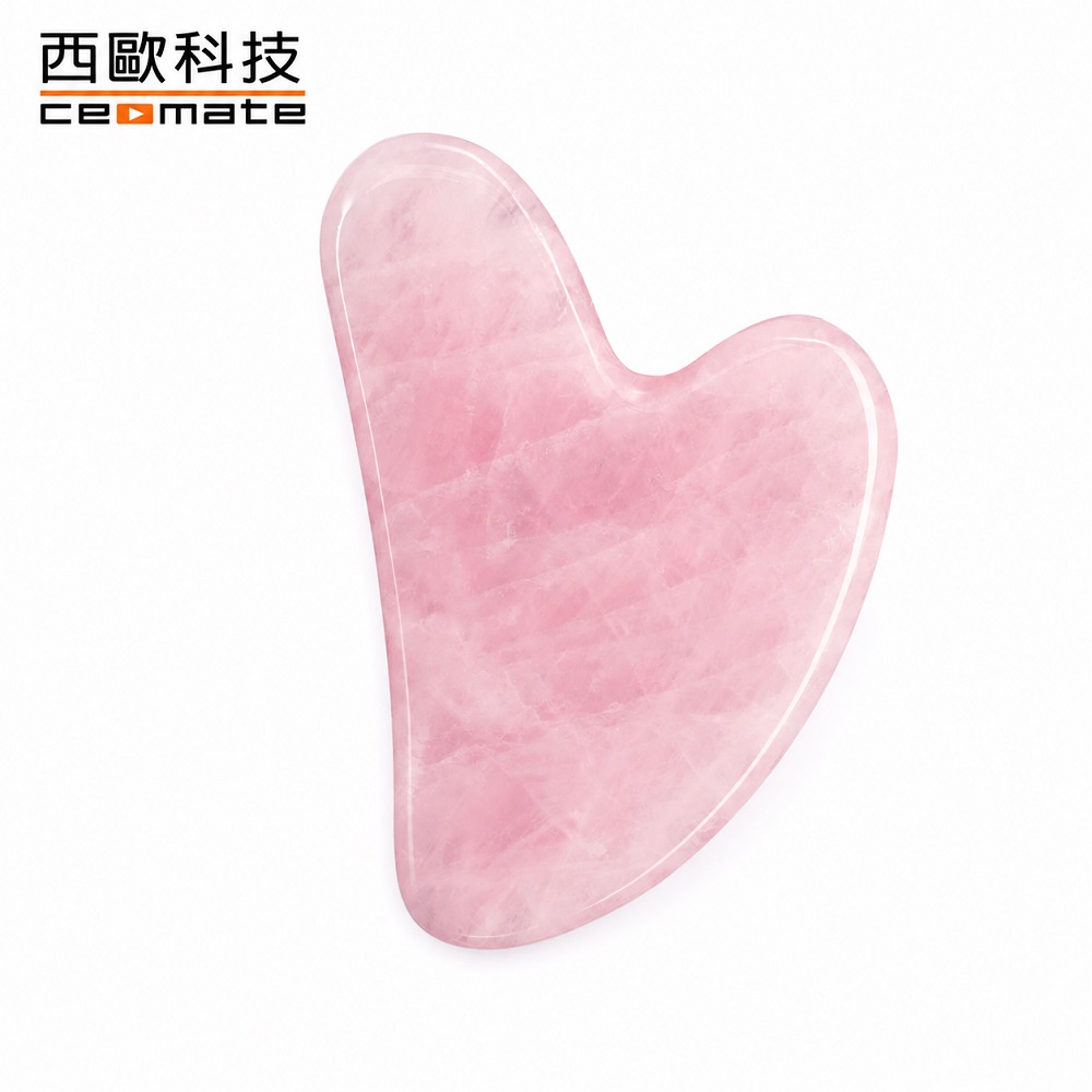 西歐科技 天然粉晶刮痧板  CME-HL700贈送收納袋, , large