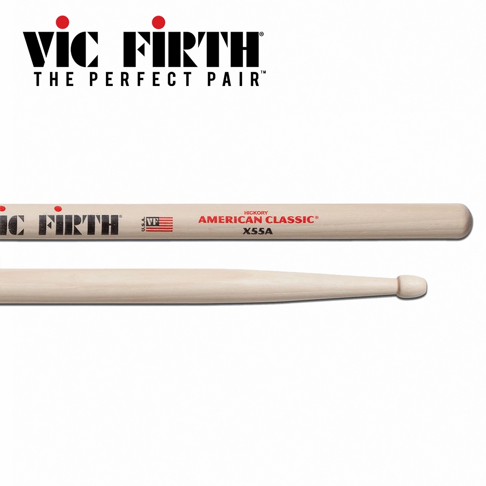 VIC FIRTH X55A 胡桃木鼓棒【敦煌樂器】, , large