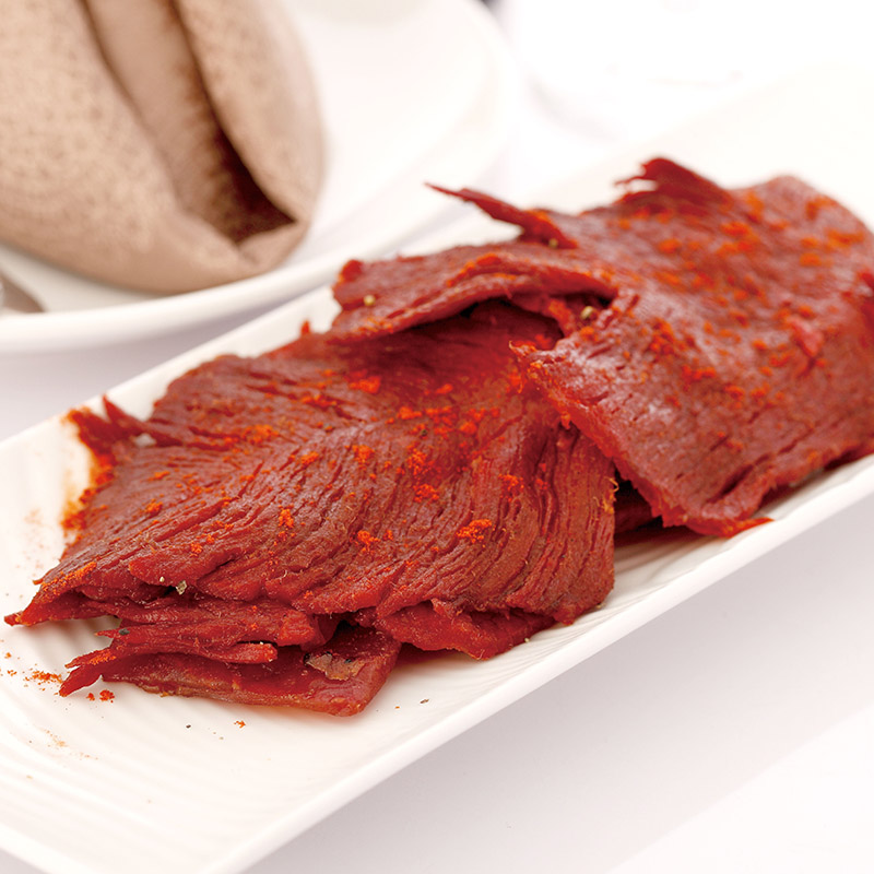 阮的肉干 爆漿牛肉干-辣味(每包190g), , large