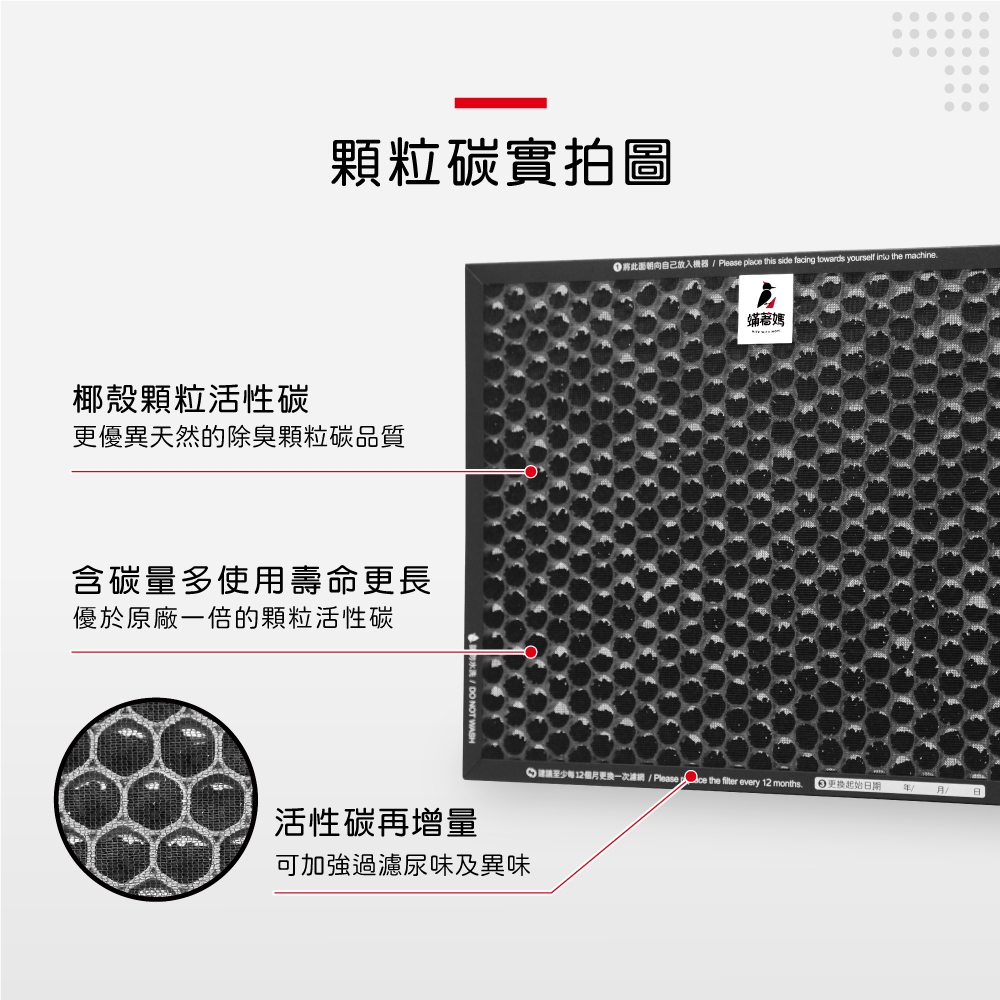 蟎著媽 適用 國際牌 F-Y16EH Y16FH Y20EH Y20FH Y20DHW Y26EH Y26FH 空氣清淨機 濾網, , large