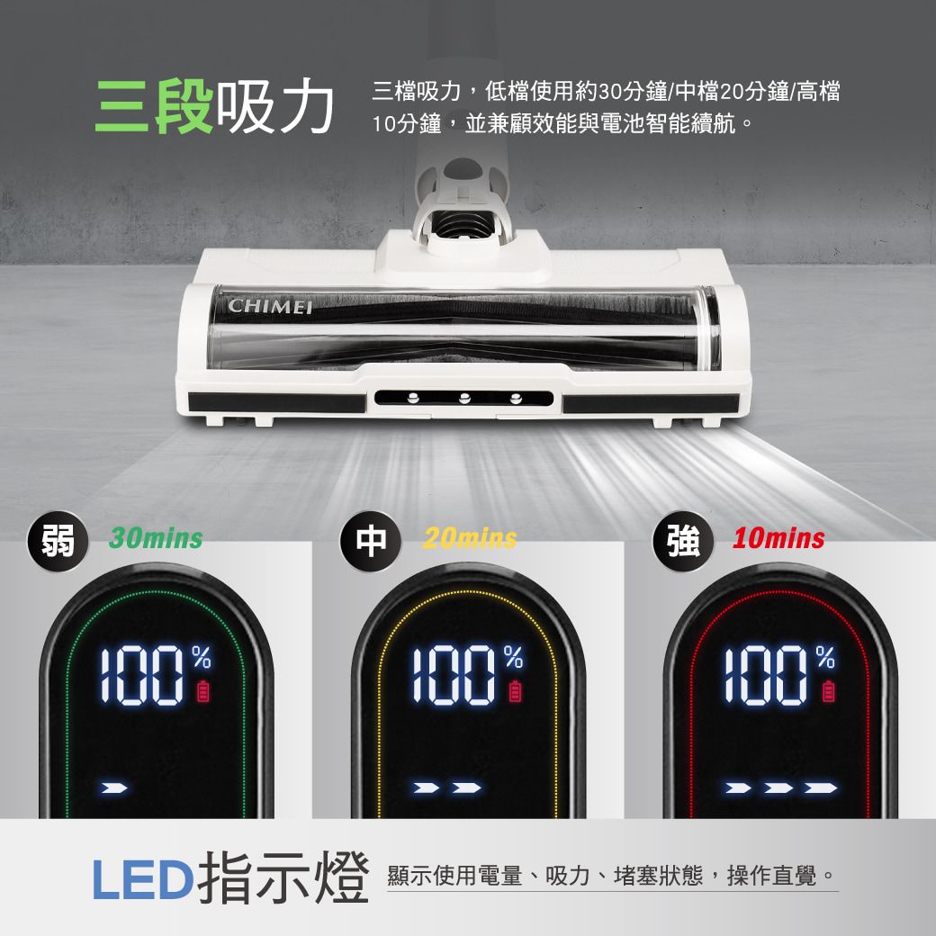 CHIMEI 奇美 自動集塵無線吸塵器 VC-AL25LD, , large