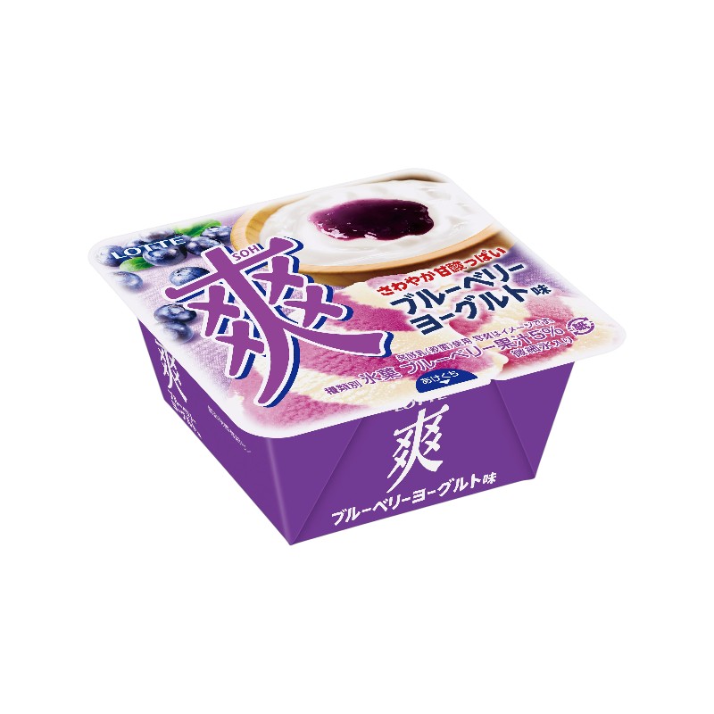 Lotte爽冰-藍莓優格風味, , large