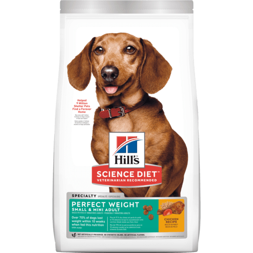 【Hills 希爾思】小型及迷你成犬完美體重雞肉特調食譜 1.81KG (3821), , large