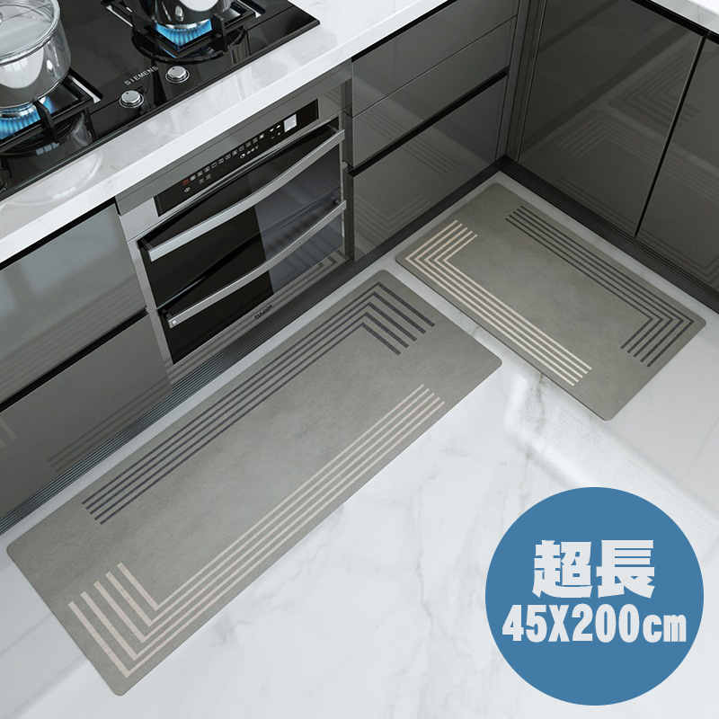 廚房專用珪藻土軟地墊【多款多尺寸可選】 廚房 吸水快乾 方便收納 防滑底部 快速吸水 珪藻土地墊 浴室 廁所, , large