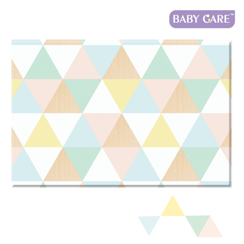 【BabyCare皇冠】遊戲墊─多彩小鹿(185x125x1.2 cm), , large