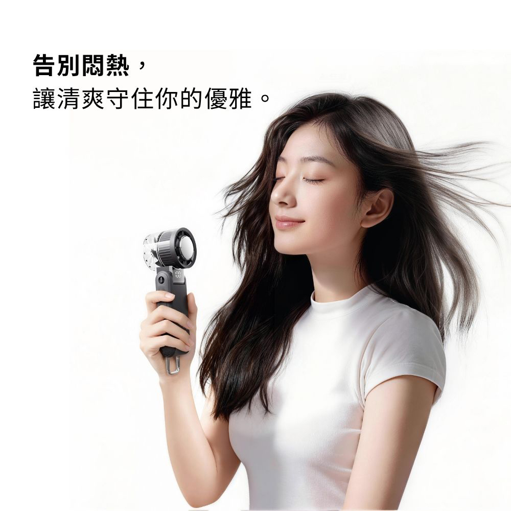 JINKON 晶工 摺疊掛繩冰敷冷風扇 夢幻紫 JK-HF1023, , large
