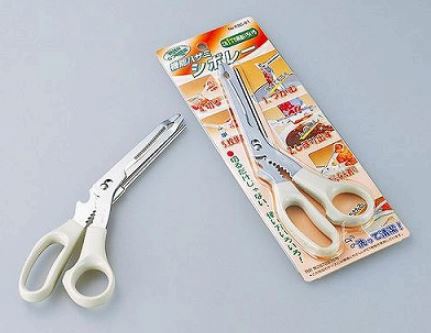Multifunctional kitchen scissors (white), , large