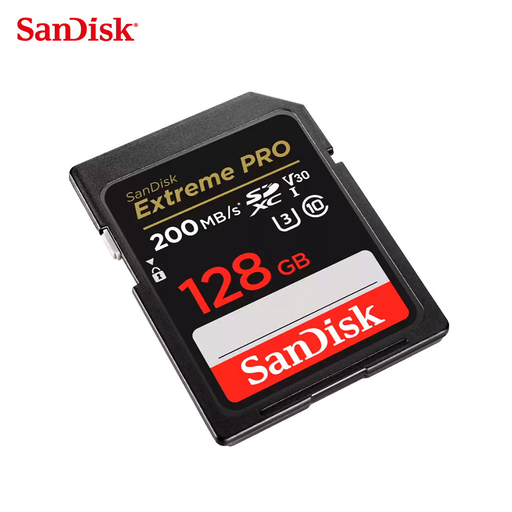 【SanDisk】Extreme PRO 128G SDXC V30 UHS-I U3 記憶卡, , large