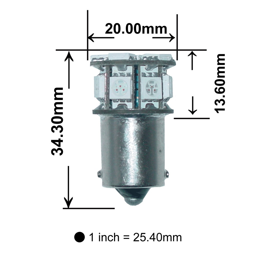 【PA LED】斜角 歐規 1156 13晶 39晶體 SMD LED 方向燈  紅 黃 藍 白 紫 粉紅 冰藍 七色, , large
