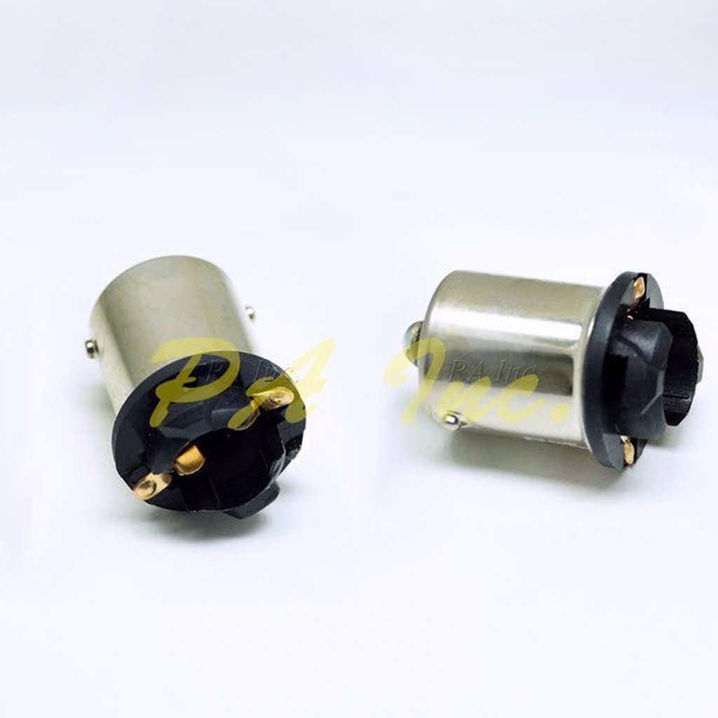 【PA LED】1156 平角 對角 斜角 T20 7440 單芯 轉接 T10 T15 方向燈 倒車燈 轉接座 轉接頭, , large