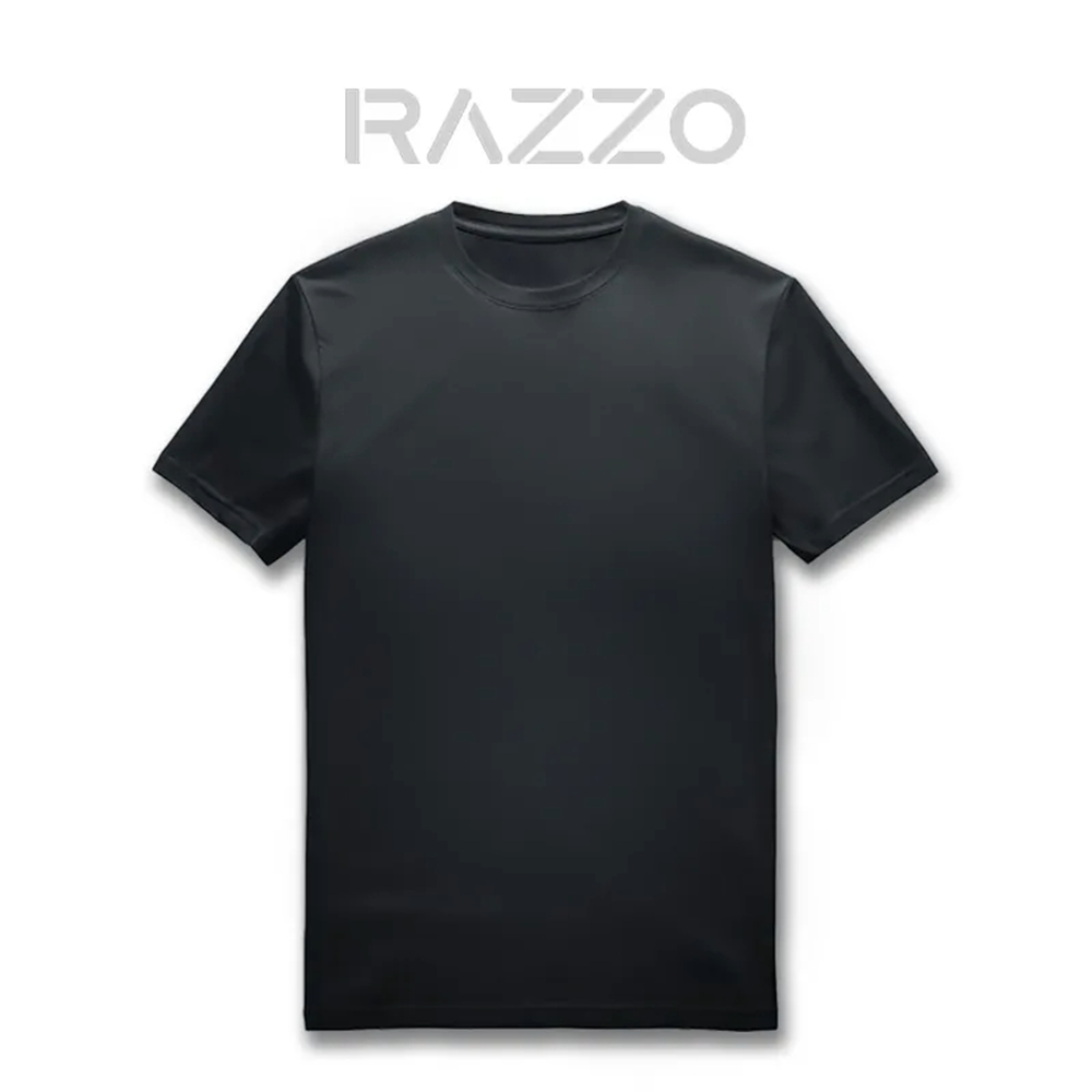 【RAZZO】美國機能舒適防汙T(經典款)-黑/S, , large