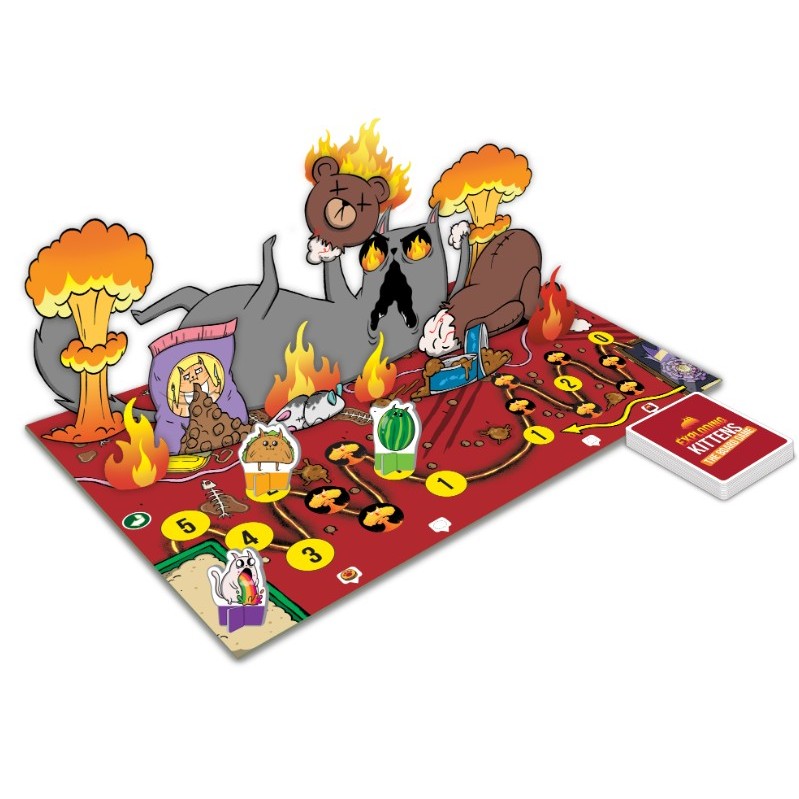 【Asmodee】爆炸貓桌遊 Exploding Kittens The Board Game｜爆笑派對遊戲｜家庭聚會, , large