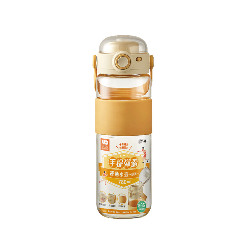 UD手提彈蓋運動水壺780ml, , large