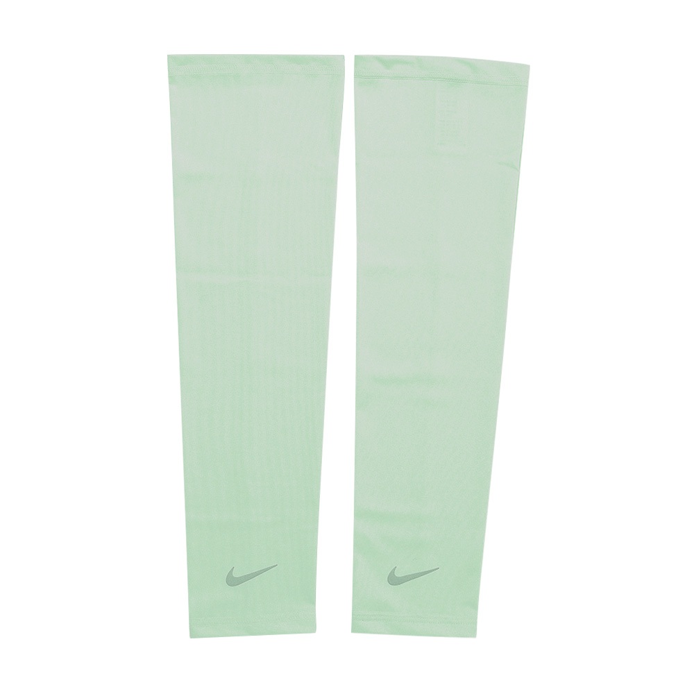 NIKE 輕量跑步臂套2.0 護臂套 袖套 路跑 戶外運動 素色 簡約 防曬 反光 吸濕 排汗 快乾 透氣 黑 白 亮綠, , large
