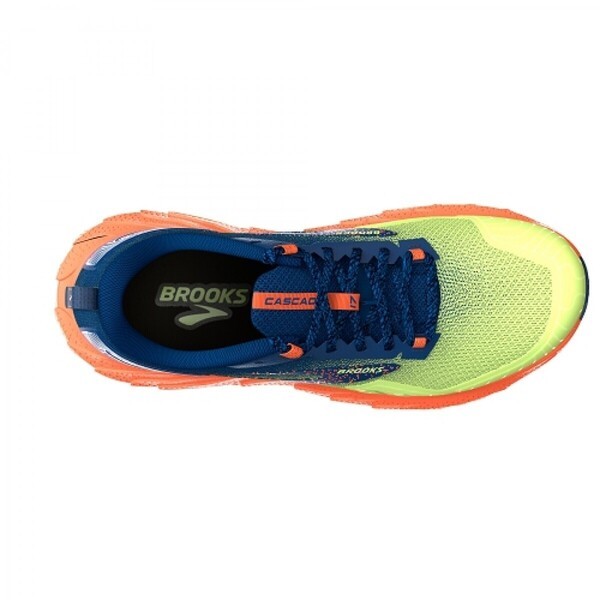 Brooks Cascadia 17 男 慢跑鞋 運動 郊山 避震緩衝象限 穩定 綠藍 [1104031D395], , large