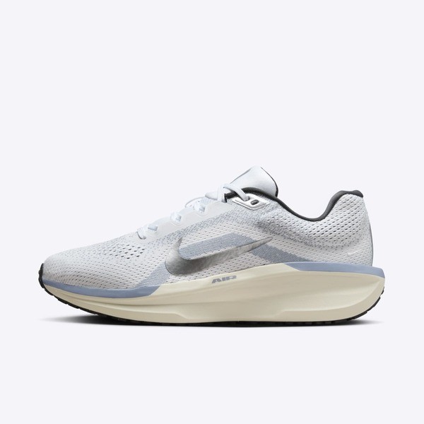 Nike Air Winflo 11 男 慢跑鞋 運動 路跑 透氣 緩震 耐磨 白 迷霧藍 [FJ9509-102], , large