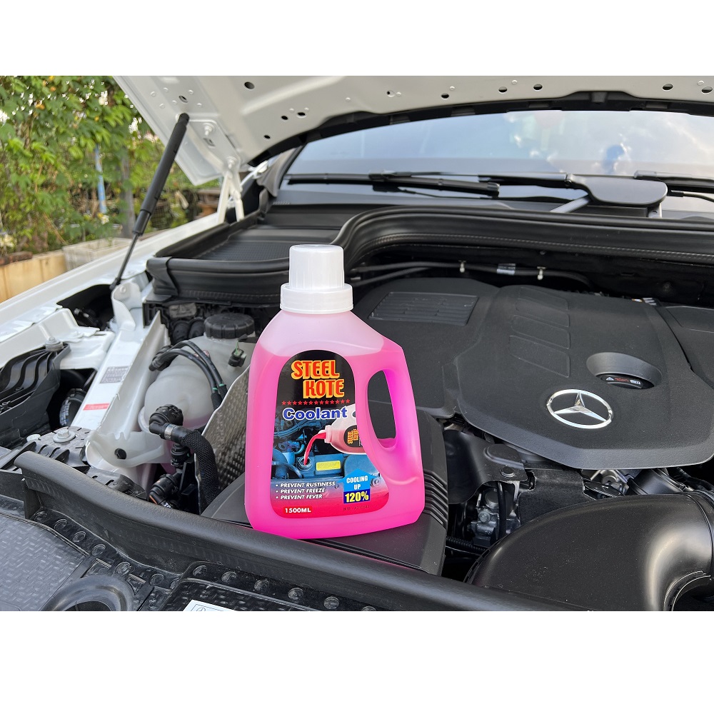 【STEEL KOTE美國史帝波特】美國史帝波特原廠添加水箱精紅色 1.5L-4入組(水箱精 史帝波特), , large