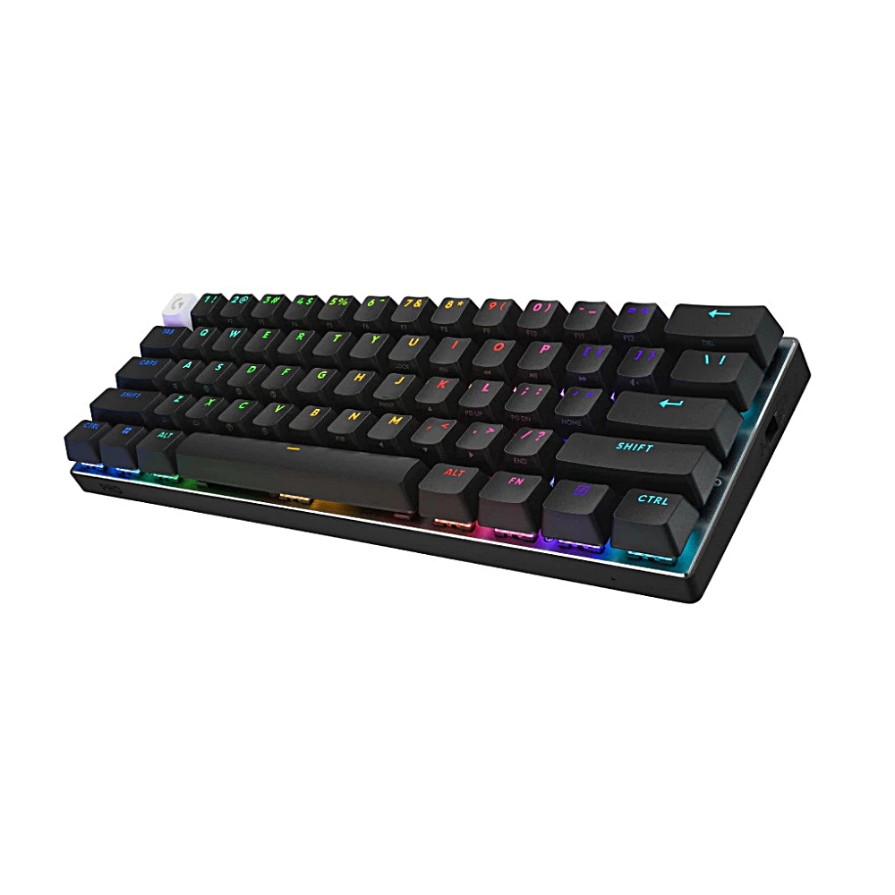 【 Logitech 羅技 】G Pro X 黑色 無線 職業機械式 60% 電競 鍵盤 觸感軸, , large