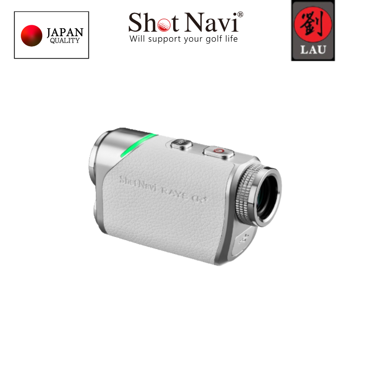 [劉氏國際]【日本品牌】 Shot Navi RAYS GR+ 高爾夫雷射測距儀(白), , large