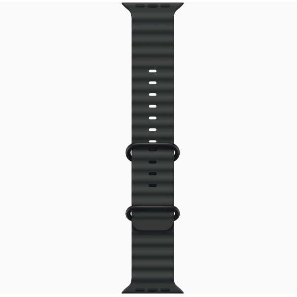 Apple Watch Ultra 3 LTE 49mm 黑色鈦金屬錶殼黑色海洋錶帶 M/L (2025) _ 台灣公司貨 ＋ 專用 (錶貼 & 錶套), , large