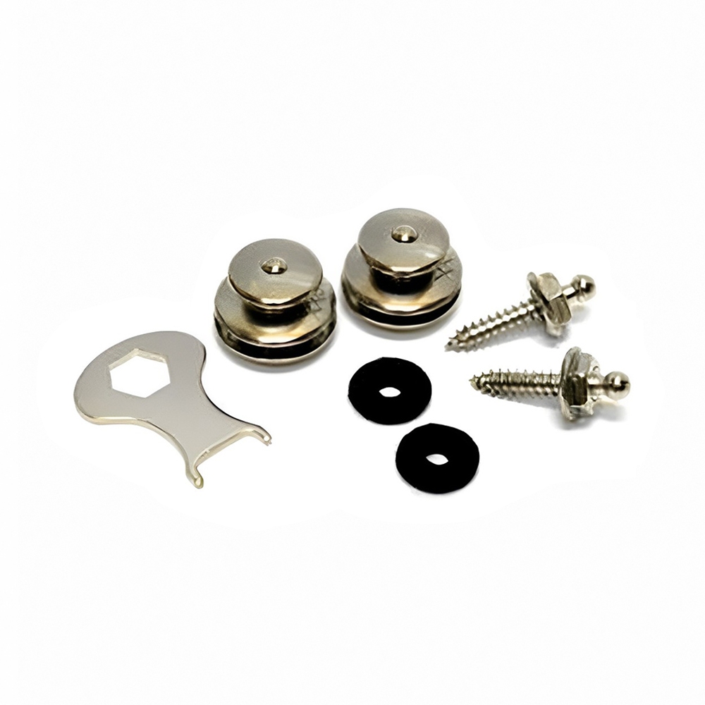 LOXX E-NICKEL-XL 安全背帶扣 鍍鉻銀色 (厚背帶款)【敦煌樂器】, , large