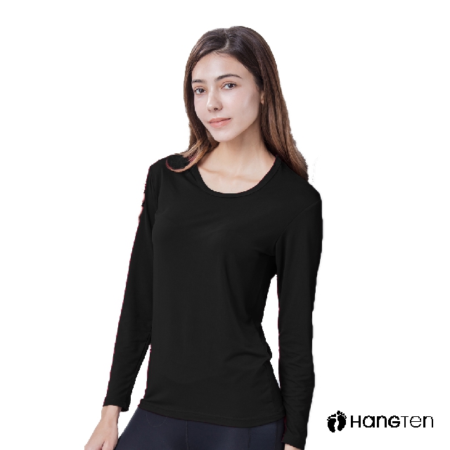 【HANG TEN】魔毛圓領蓄熱衣(女)1入組(HT-B23003), , large