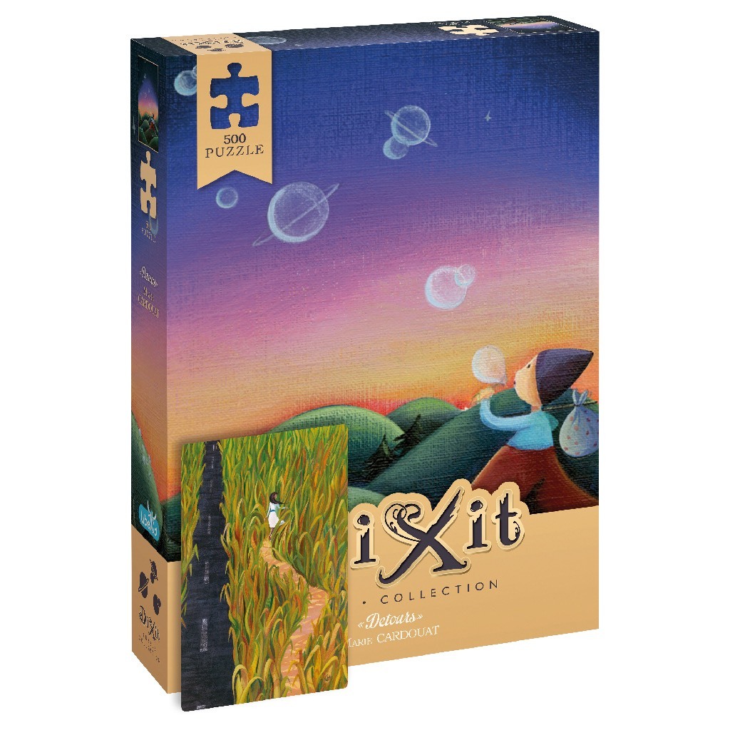 【Asmodee】說書人 500片拼圖 綿延山丘 Dixit Puzzles: Detours ML｜經典插畫｜收藏周邊, , large