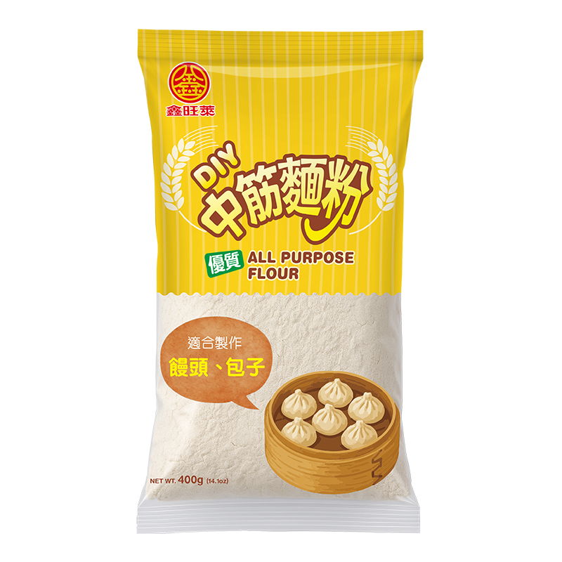 鑫旺萊-中筋麵粉400g, , large