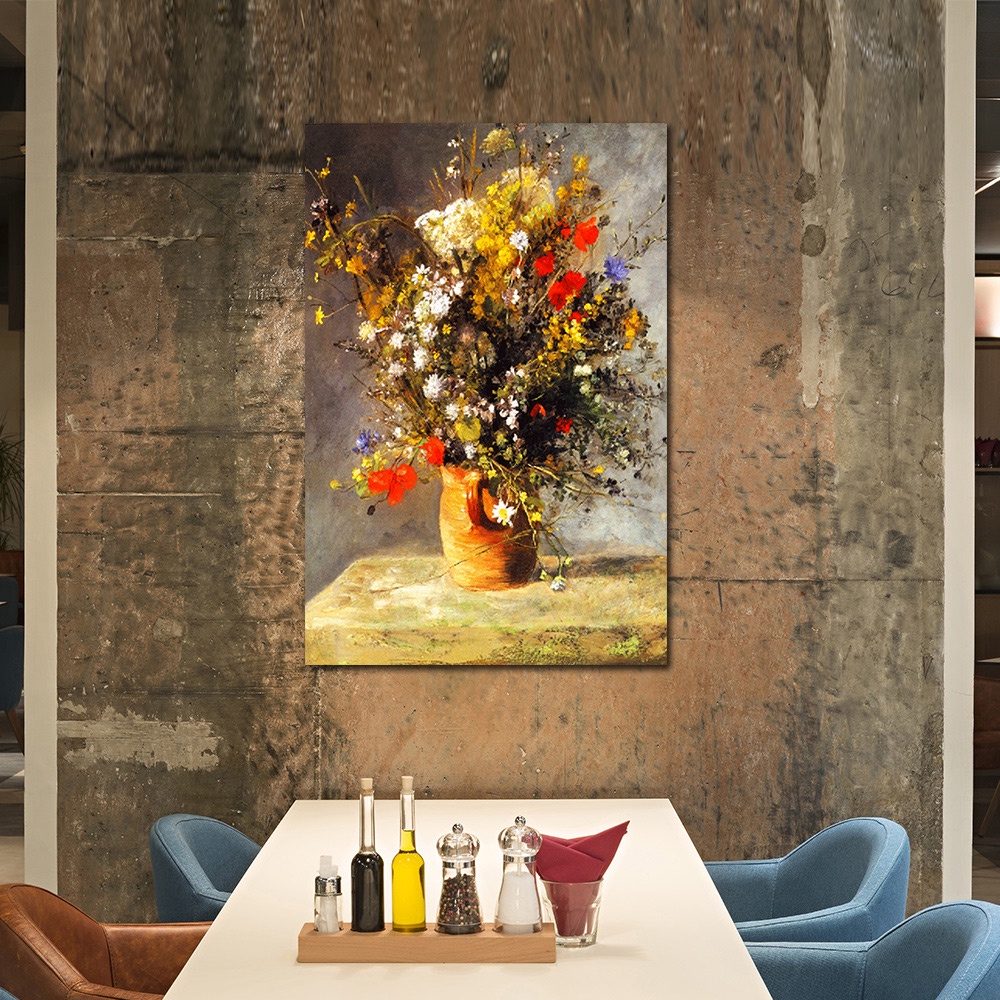 【御畫房】綻放 國家一級畫師手繪油畫60&times;90cm(VF-28), , large