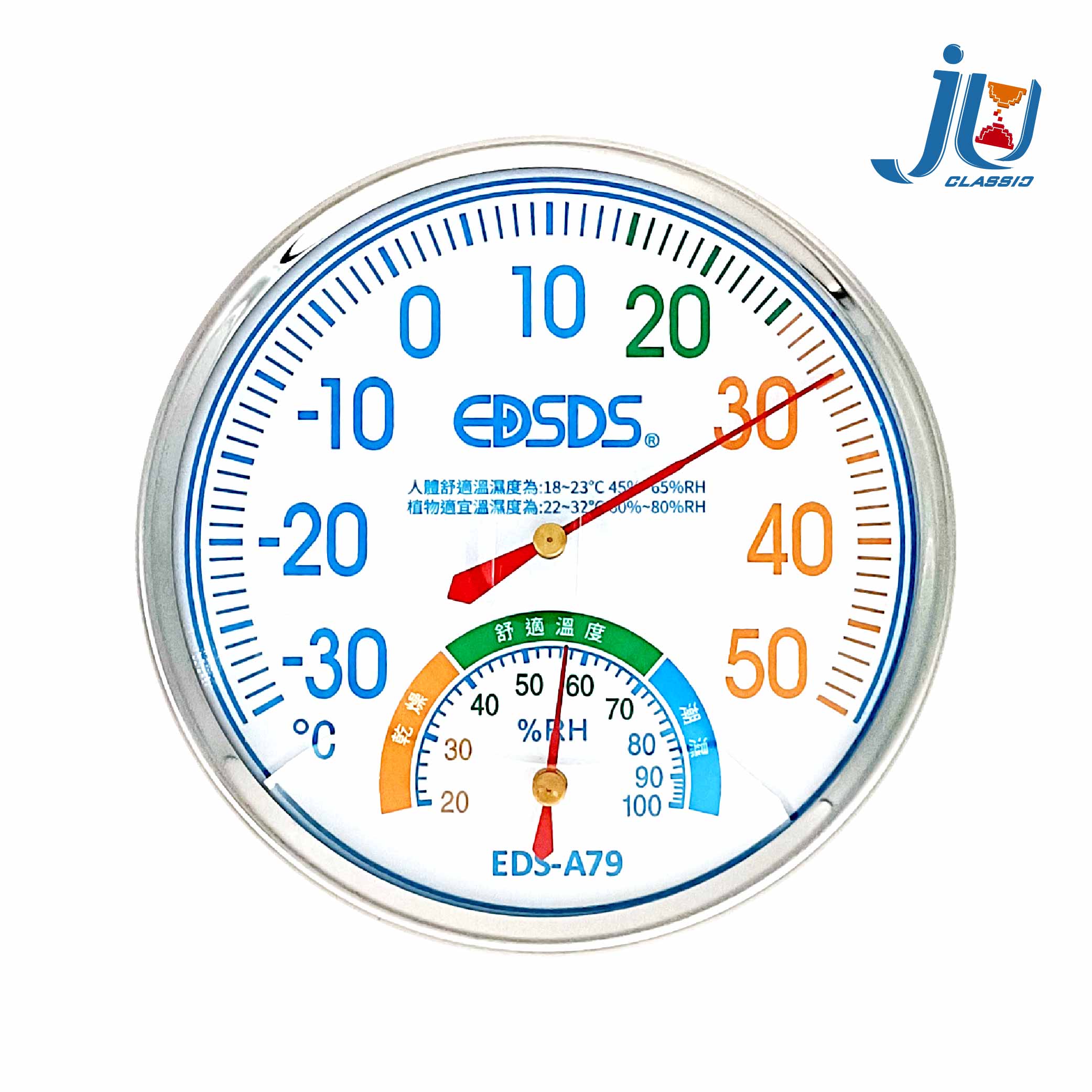 鉅玉經典｜Thermohygrometer EDS-A79, , large