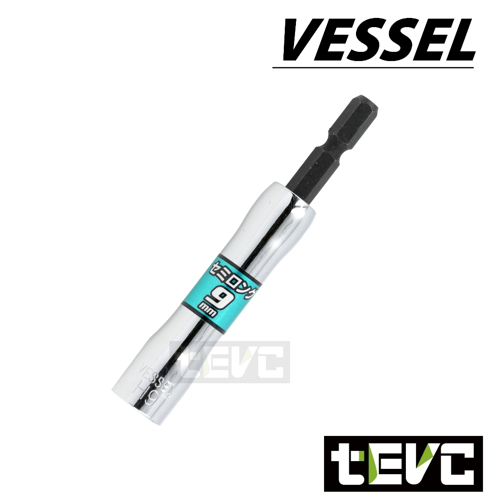 "tevc"Japan VESSEL Hexagonal Shank SL Series 40V Screwdriver Socket High Torque -17mm, , large