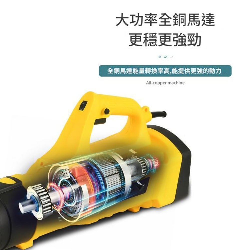 Industrial blower with 6 speeds and 5000W high power - standard 110V configuration, , large