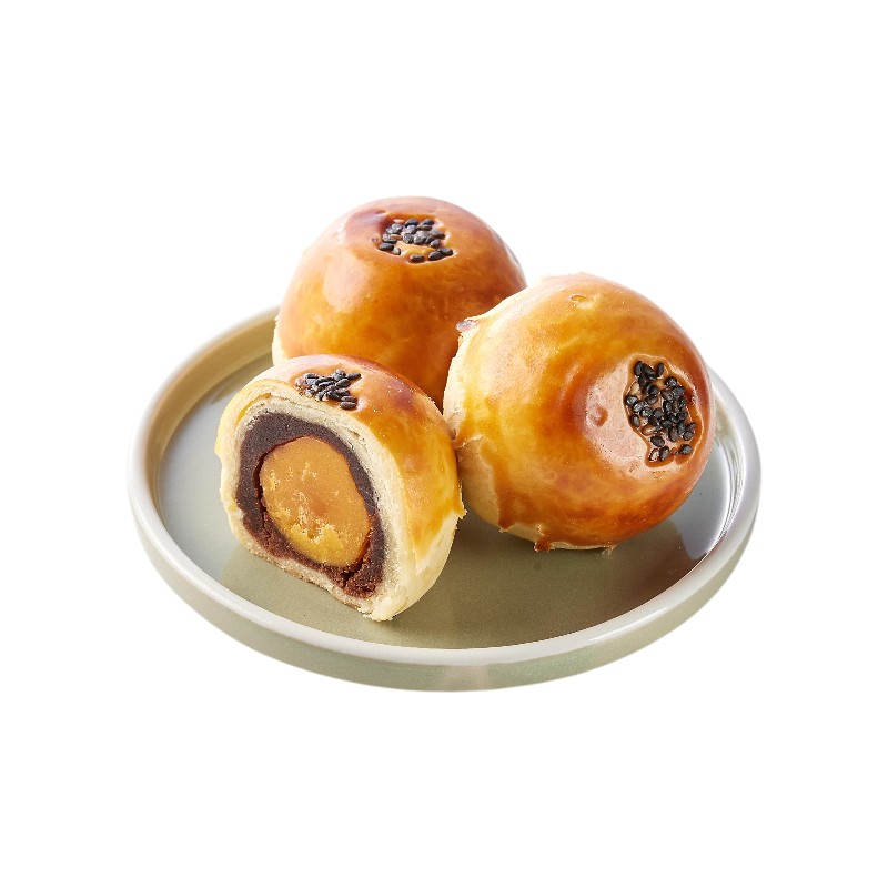 烏豆沙蛋黃酥9入禮盒, , large