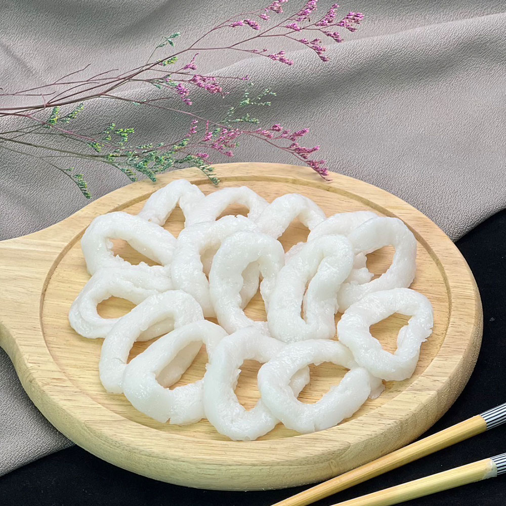 Blanched squid ring, , large