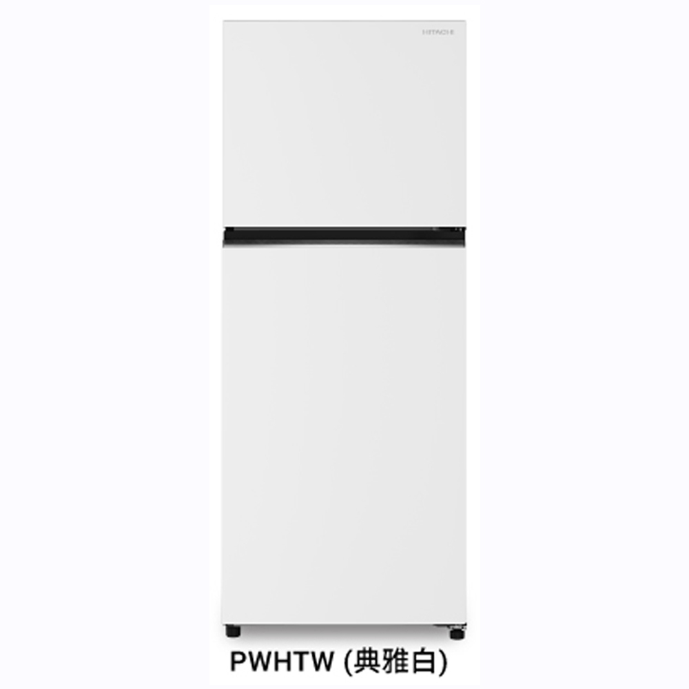 HITACHI 日立 376公升變頻兩門冰箱-典雅白 HRTN6408SPWHTW, , large