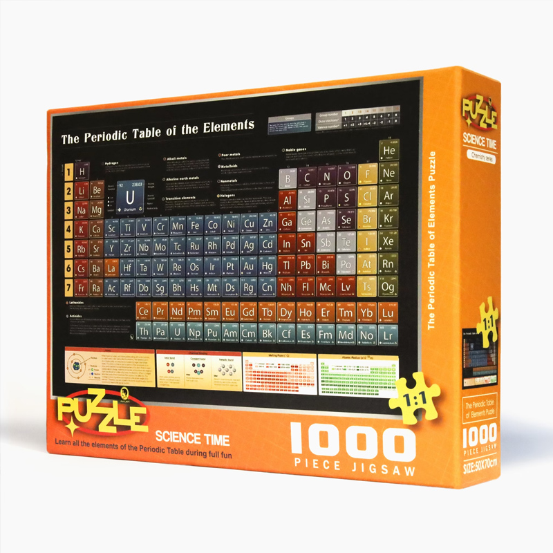 Science Puzzle &ndash; Periodic Table, , large