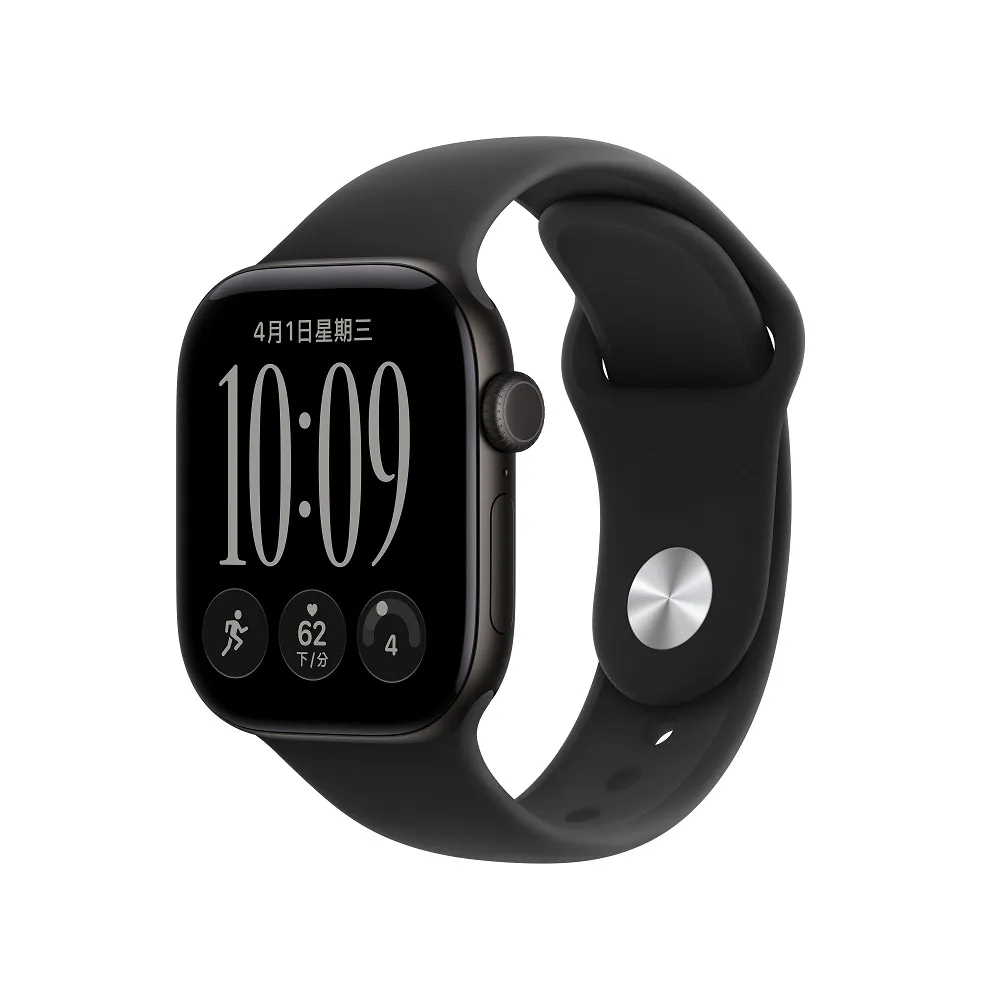 Apple Watch Series 12 GPS 42mm 鋁金屬錶殼搭配運動型錶帶＋ 專用 (錶貼 & 錶套), , large