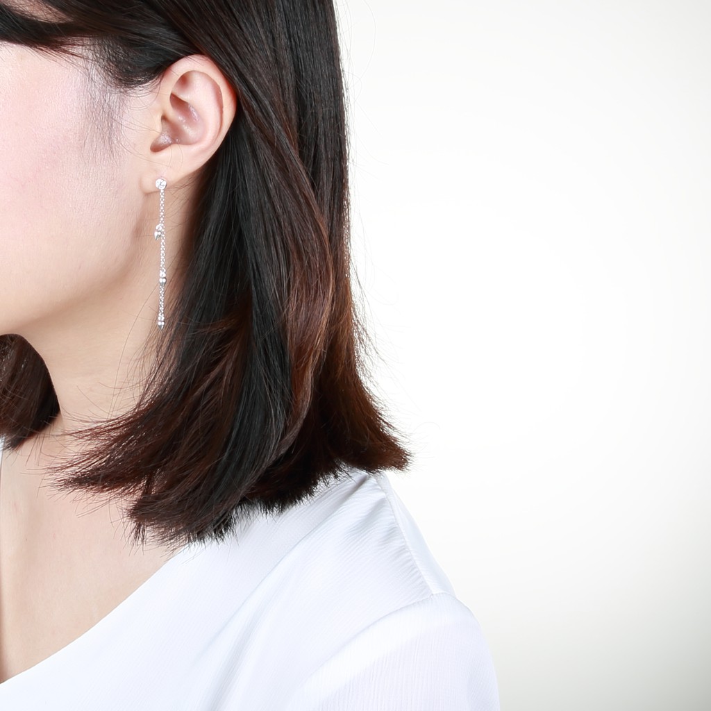 【Angel & Me】Dewdrop s925 sterling silver earring earrings birthday gift, , large