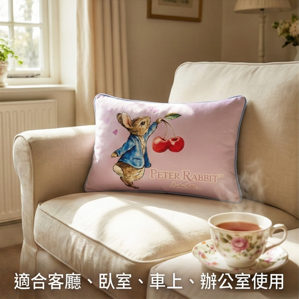 [Shifeng] Peter Rabbit Waist Pillow - Pink Cherry, , large