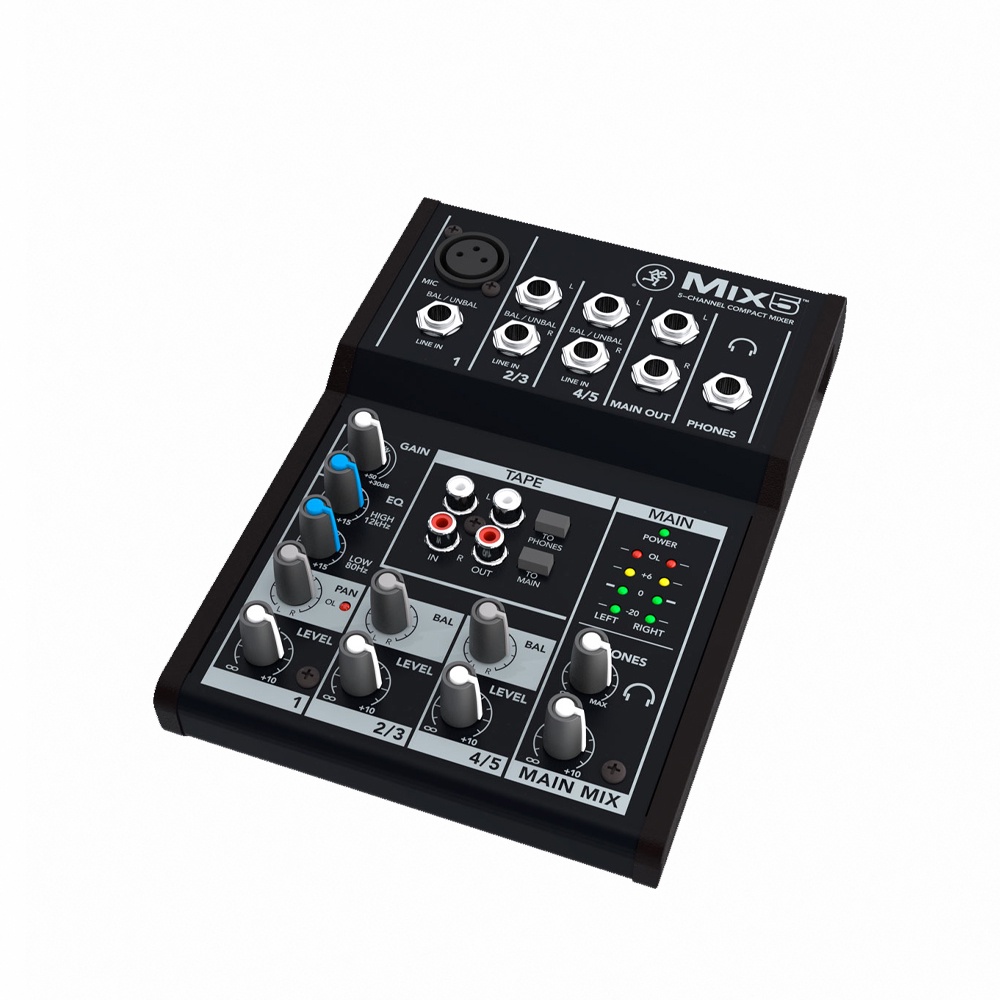 Mackie MIX5 小型混音器 5軌【敦煌樂器】, , large