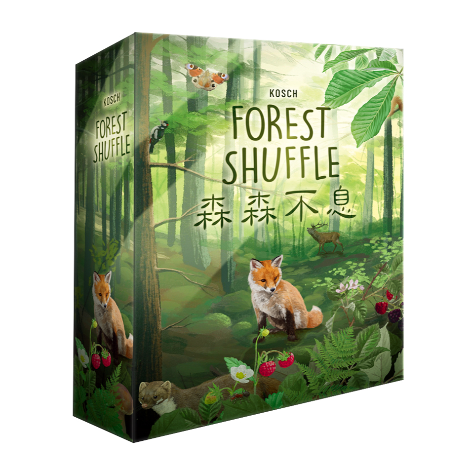 【Asmodee】森森不息 Forest Shuffle ｜策略桌遊｜卡牌桌遊｜森林主題桌遊｜10歲以上桌遊, , large