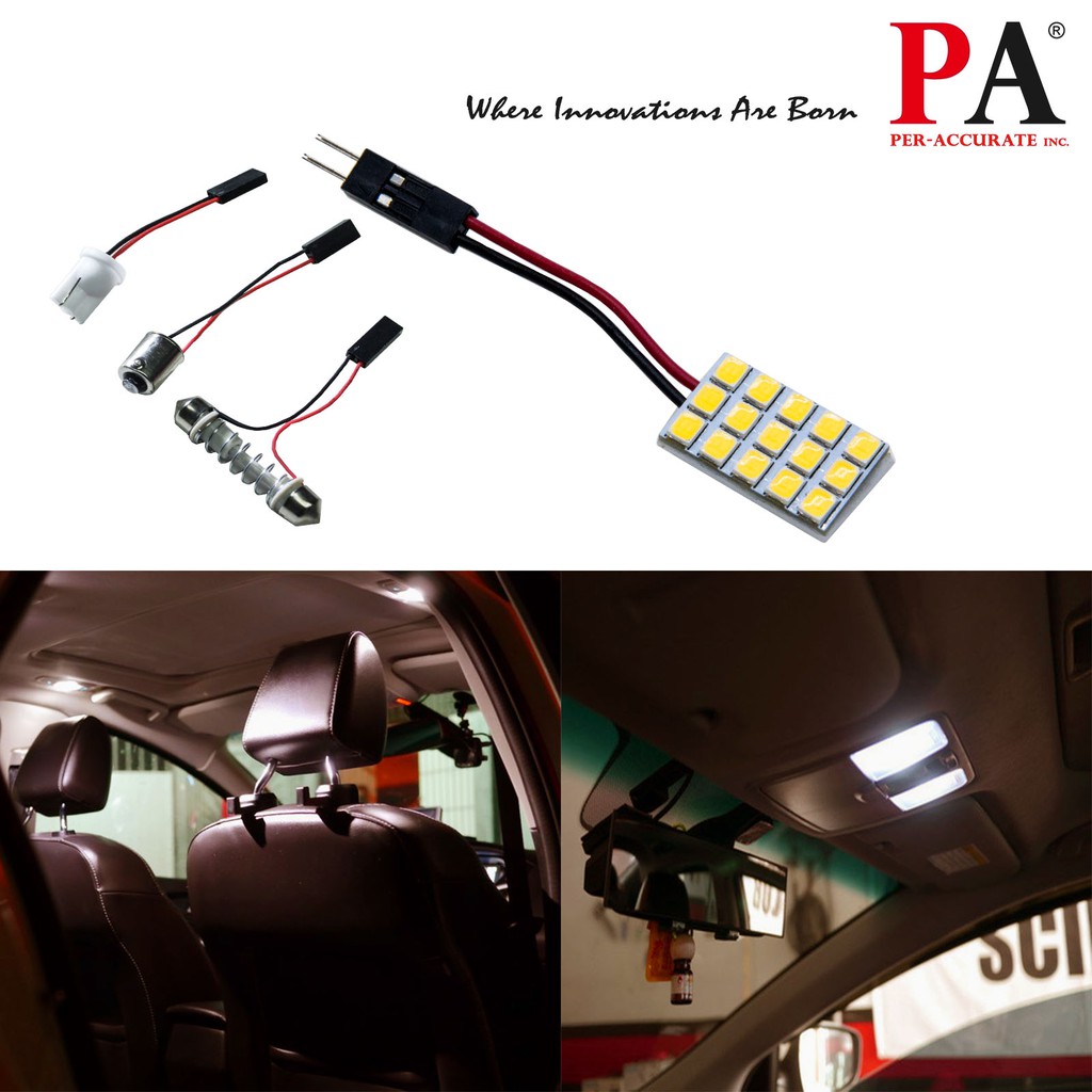 【PA LED】暖白光 T10 BA9S 雙尖 2835 SMD LED 室內燈 閱讀燈 車廂燈 行李箱燈, , large