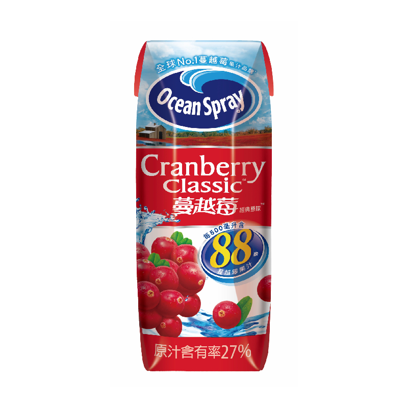 優鮮沛蔓越莓綜合果汁飲料經典原味 250ml, , large