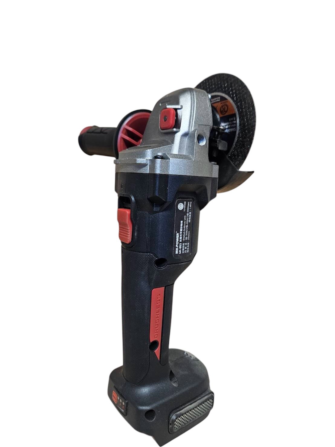 WIN五金 MK-POWER <MK853+6.0電池組> 緩加速4英吋無刷砂輪機 細柄砂輪機 研磨機 切割機 切斷機 四英吋平面砂輪機, , large
